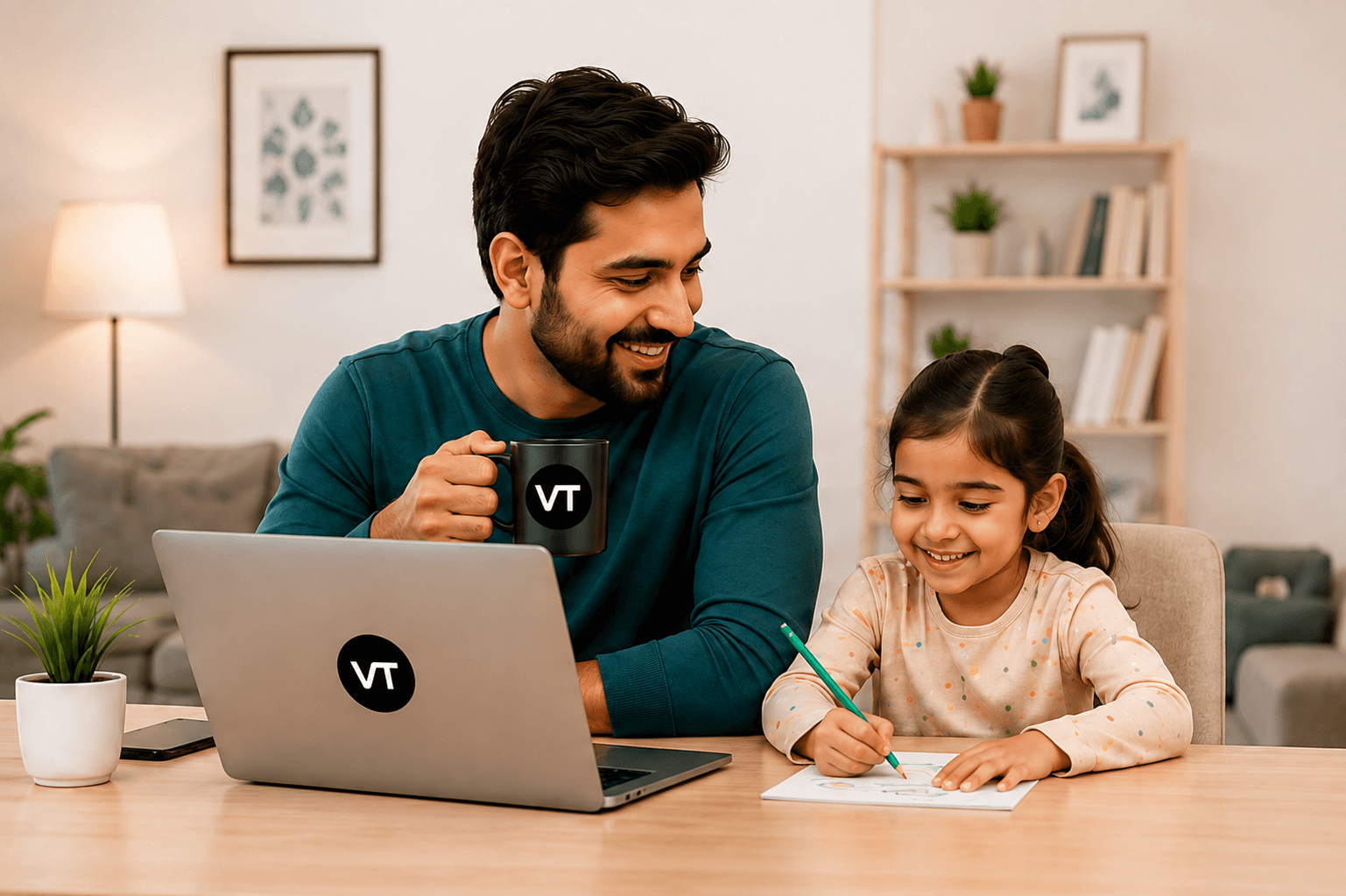 Work from home while staying close to family